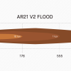 ARB Intensity V2 Light 21 LED Flood Light - Image 2
