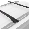 Rhino-Rack Toyota LandCruiser 100 Series 4dr 4WD With Roof Rails 03/98 to 10/07 Vortex RX Black 2 Bar Roof Rack - Image 3