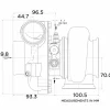 Garrett G30-770 Vband EWG .61 A/R - Image 4